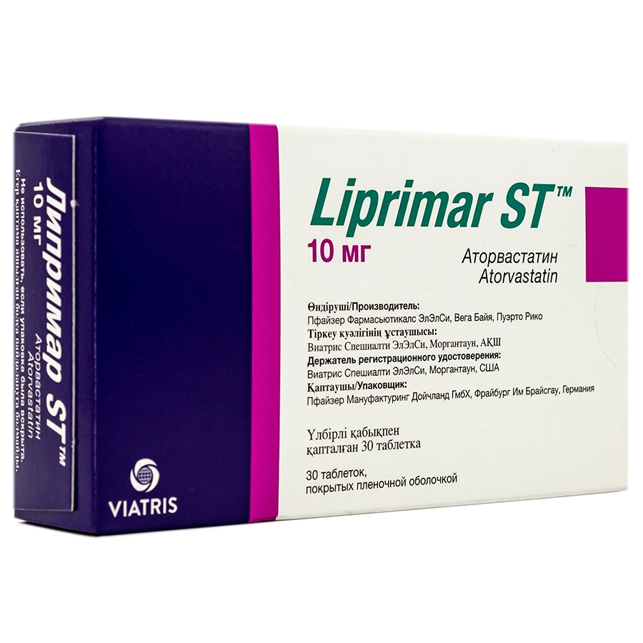 Липримар ST таблетки 10 мг 30 шт