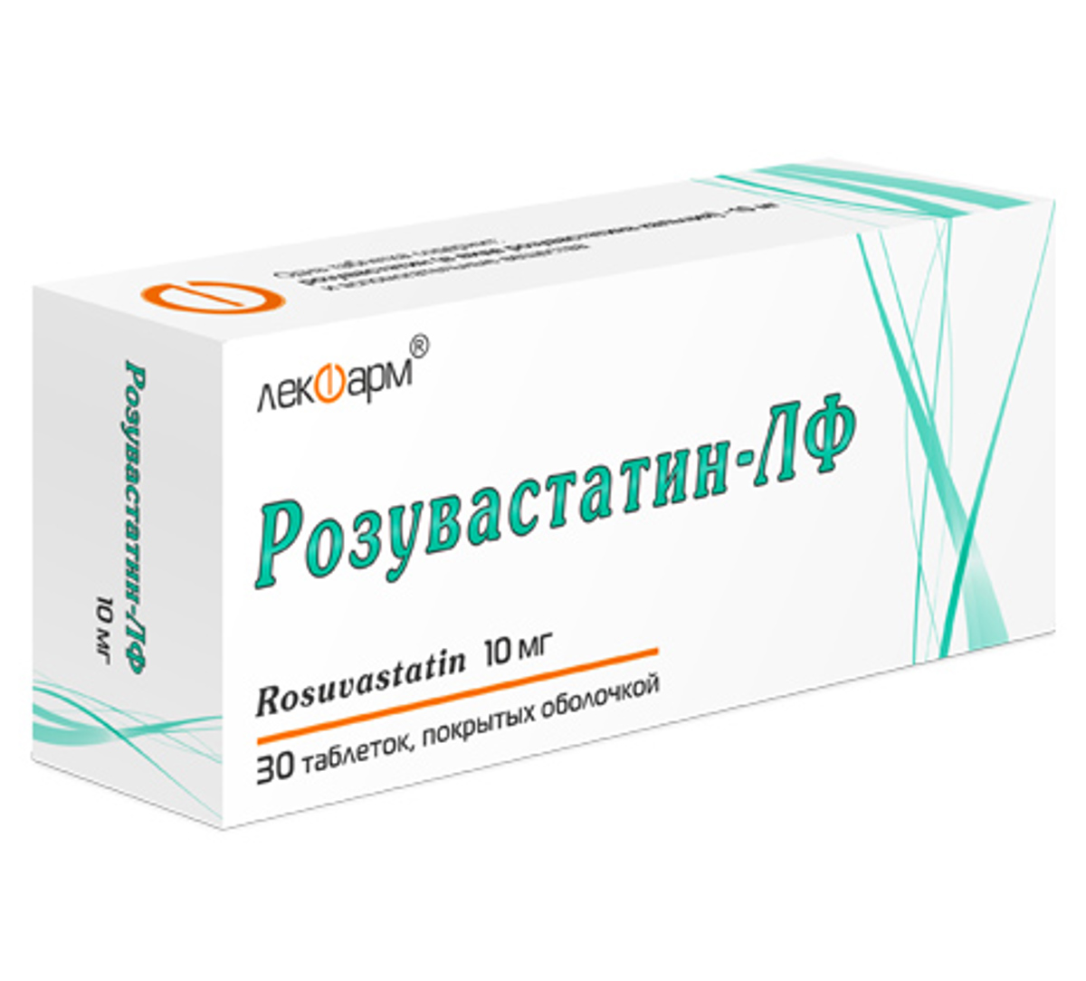 Розувастатин-ЛФ таблетки 10 мг 30 шт