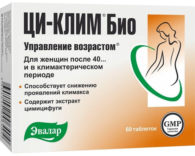 Эвалар ЗАО Ци-клим Био таблетки 60 шт