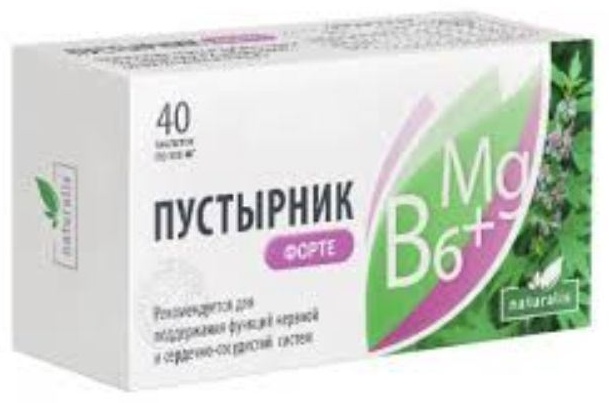 ПАРАФАРМ Пустырник Форте В6 И Mg таблетки 40 шт