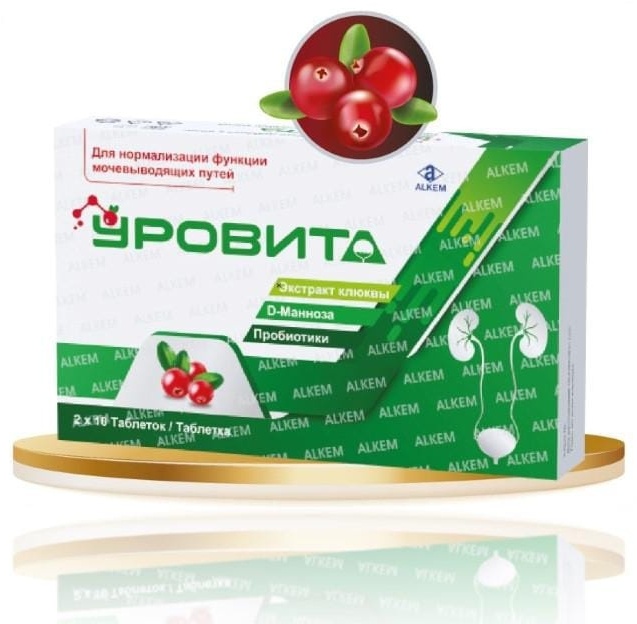 Alkem Laboratories LTD Уровита таблетки 20 шт