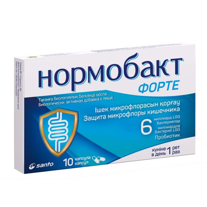 Santo Нормобакт форте 12 млрд капсулы 10 шт