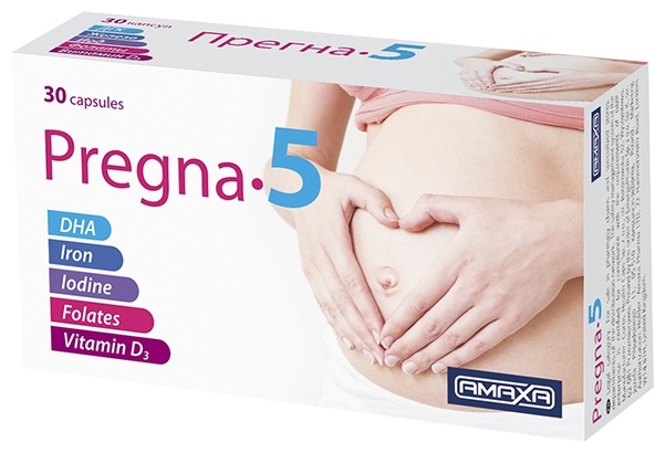 AMAXA Прегна-5 капсулы 30 шт