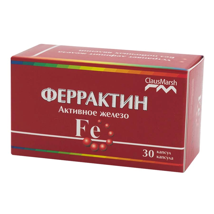Claus Marsh Феррактин капсулы 30 шт
