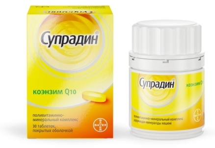 Bayer Супрадин Коэнзим Q10 таблетки 30 шт