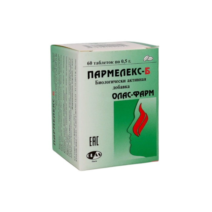 Олас-Фарм Пармелекс - Б 500 мг таблетки 60 шт
