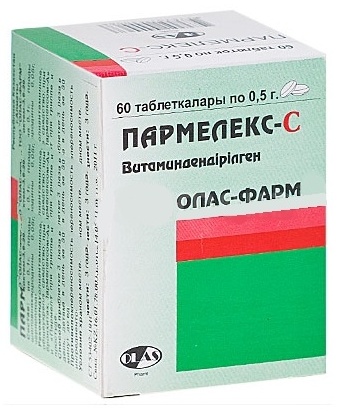 Олас-Фарм Пармелекс С 0.5 г 60 таблеток