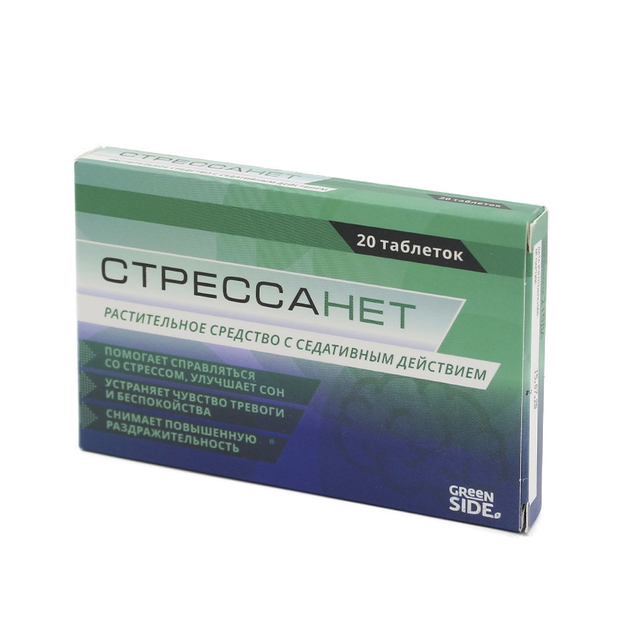Стрессанет "Алтайские травы" №40 табл.