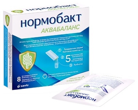 Химфарм АО Нормобакт Аквабаланс саше 8 шт