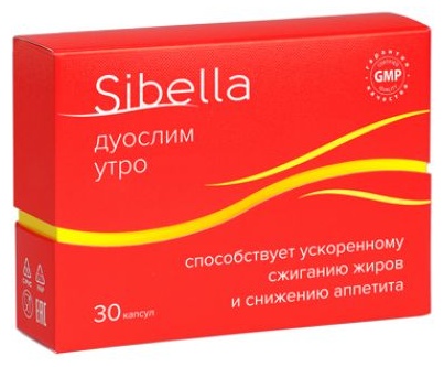 Фармакор продакшн ООО ДУОСЛИМ УТРО 0,4 г капсулы 30 шт