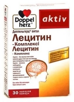 Doppelherz Актив Лецитин Комплекс капсулы 30 шт
