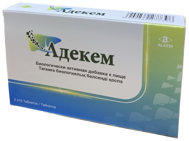 Alkem Laboratories LTD Адекем таблетки 20 шт