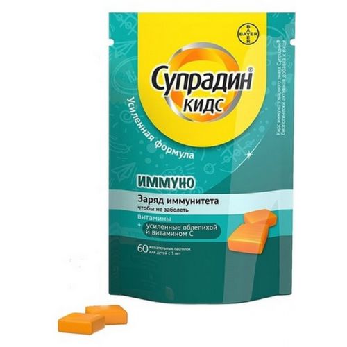 Bayer Супрадин Кидс Иммуно пастилки 60 шт