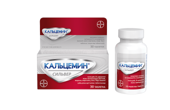 Bayer Кальцемин Сильвер таблетки 60 шт