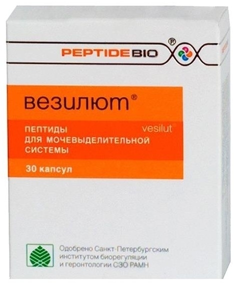 Peptide Bio Везилют 0.2 г N30 капсул