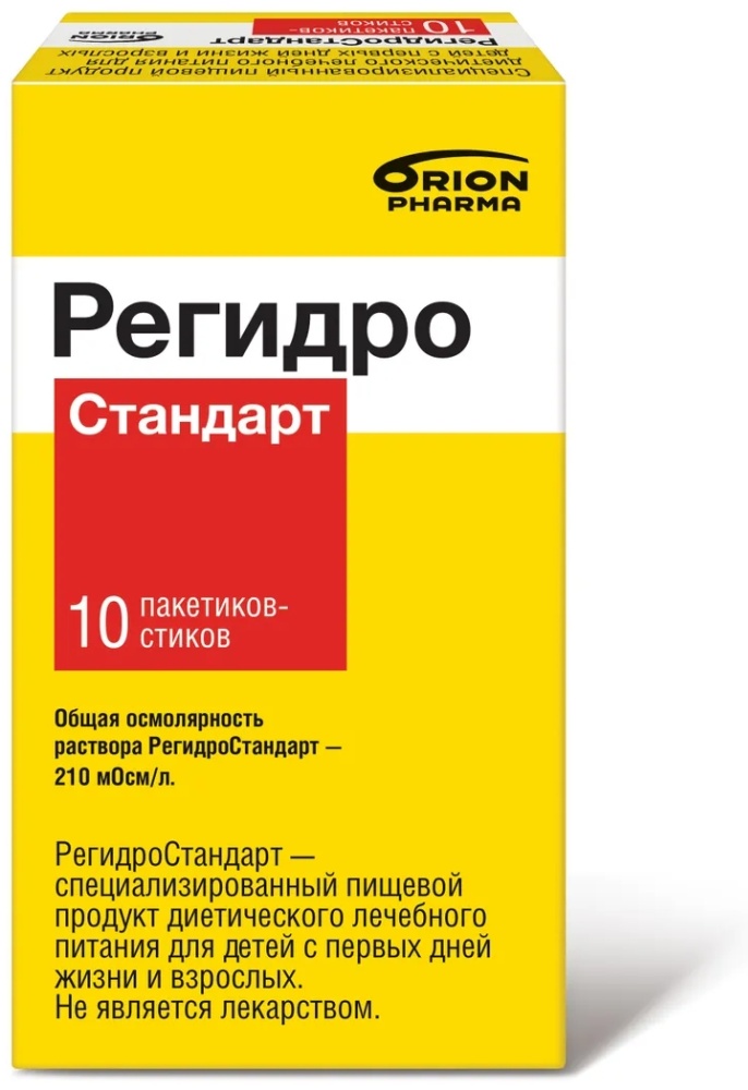 Orion Pharma Регидро Стандарт стик 10 шт