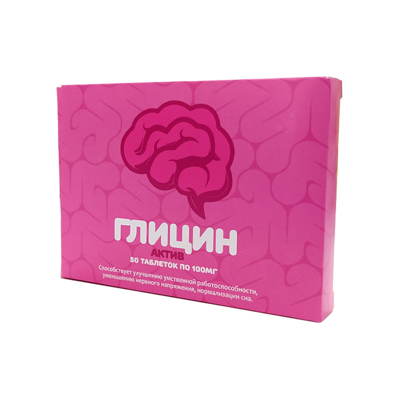 Фармгрупп ООО Глицин Актив 100 мг таблетки 50 шт