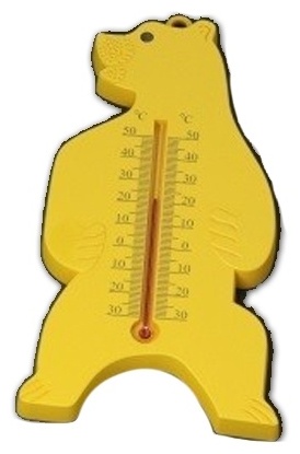 Термометр ртутный Biola Медвежонок