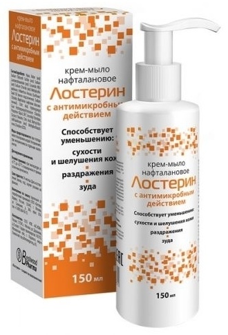 Жидкое мыло туалетное Лостерин Нафталановое 150 мл