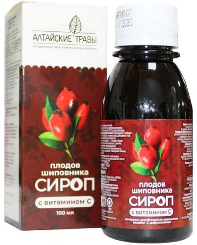 Алтайские травы плоды Шиповника плоды 100