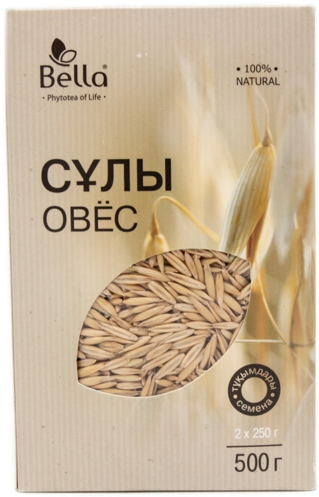 Ева-1 ТОО семена ОВЕС НАТУРАЛЬНЫЙ БЕЛЛА 500г 500