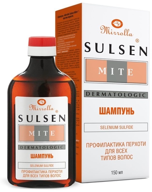 Mirrolla Sulsen Mite шампунь 150 мл