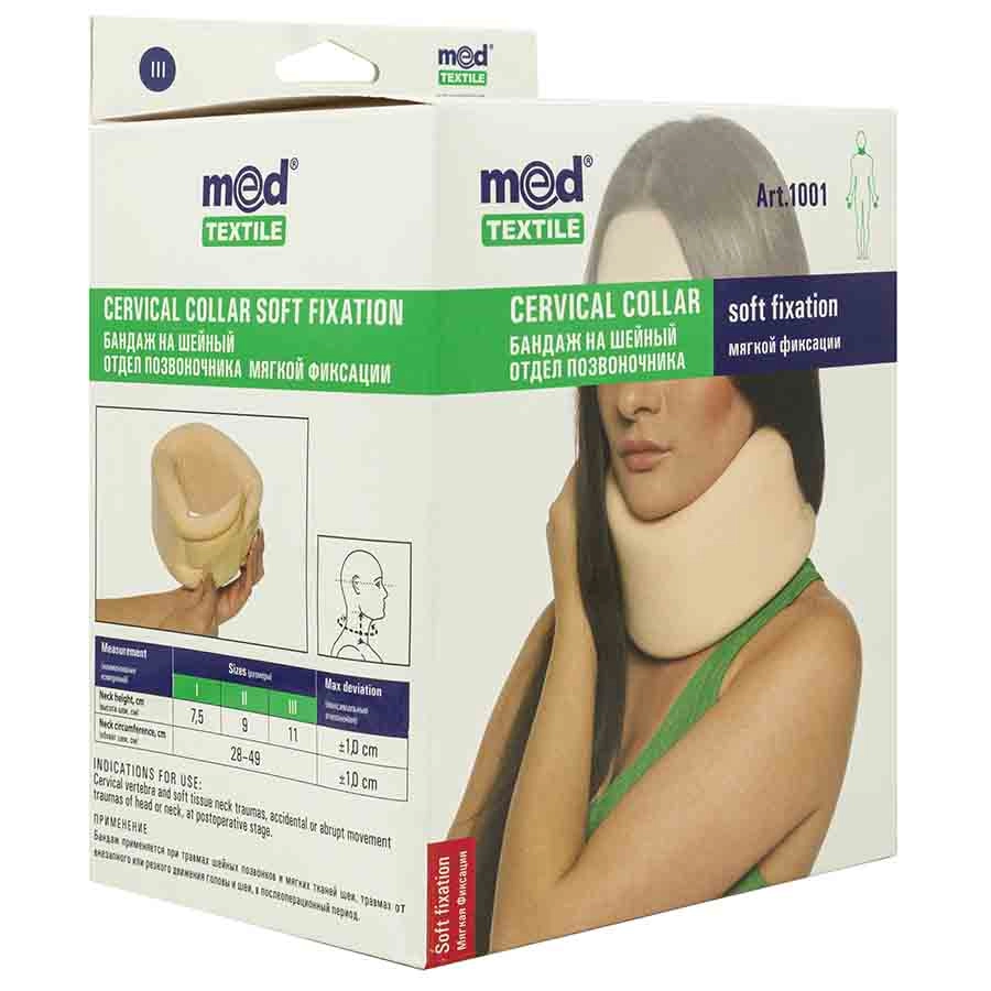 MedTextile 1001 бандаж на шейный отдел размер M бежевый