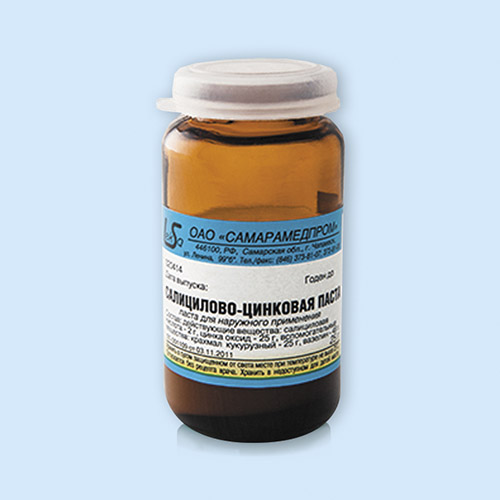 Салицилово-цинковая паста 20 мг  25 г — купить в Алматы