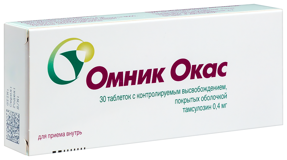 Омник Окас таблетки 0.4 мг 30 шт
