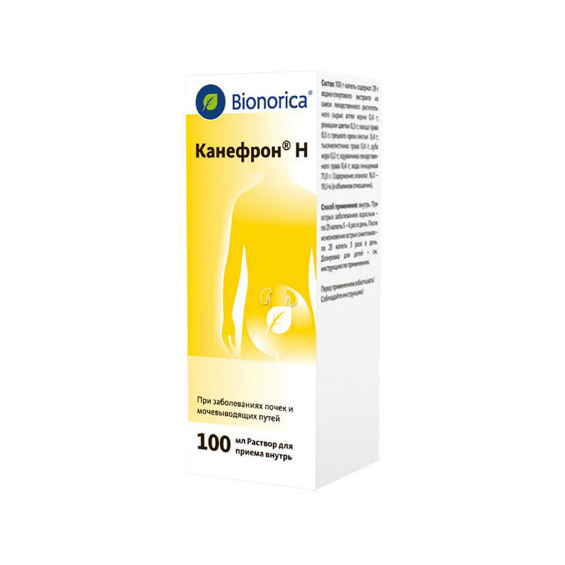 Канефрон Н капли 29 мг/мл 1 шт