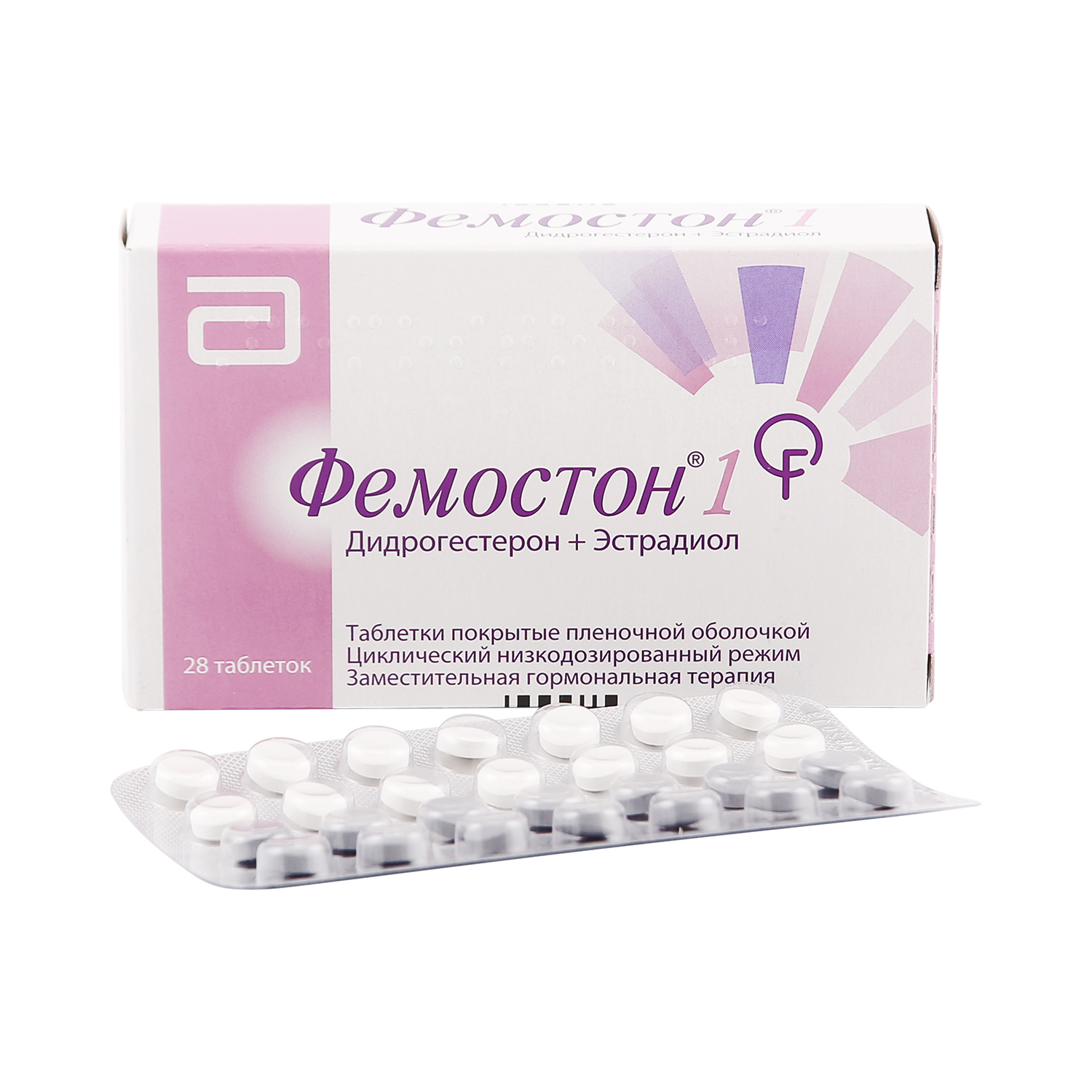 Фемостон таблетки 1 мг/10 мг 28 шт