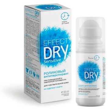 Effect Dry Sensitive антиперспирант унисекс 50 мл