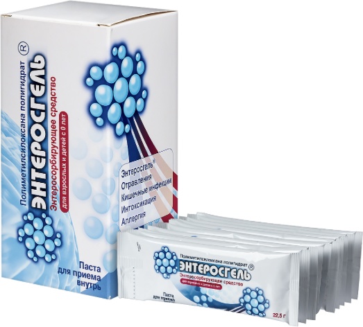 Энтеросгель паста 22.5 мг/мл 10 шт