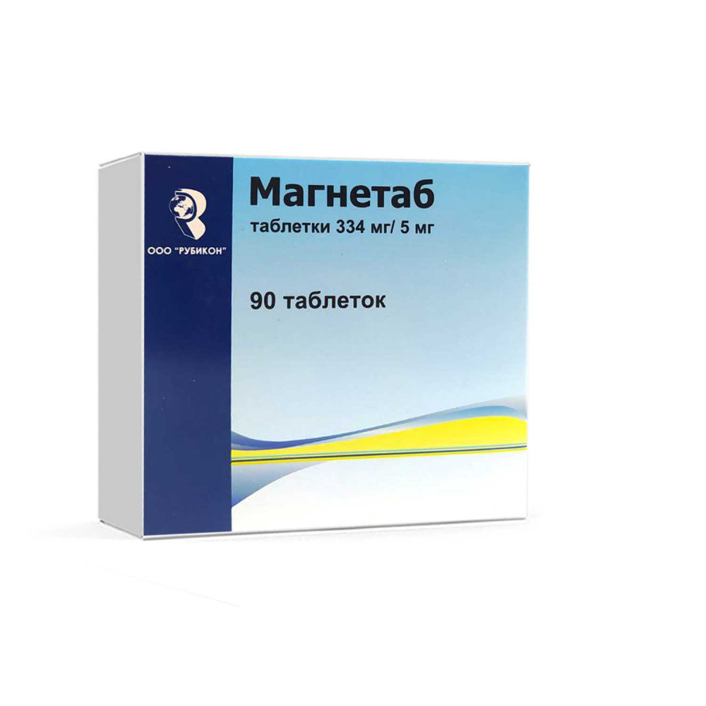 Магнетаб таблетки 334 мг 90 шт