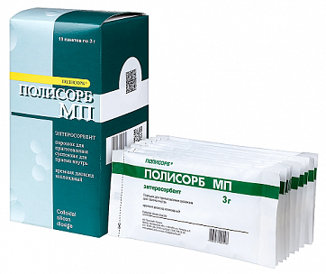 Полисорб МП порошок 3 г 10 шт