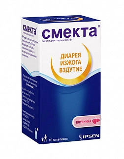 Смекта клубника порошок 3 г 10 шт