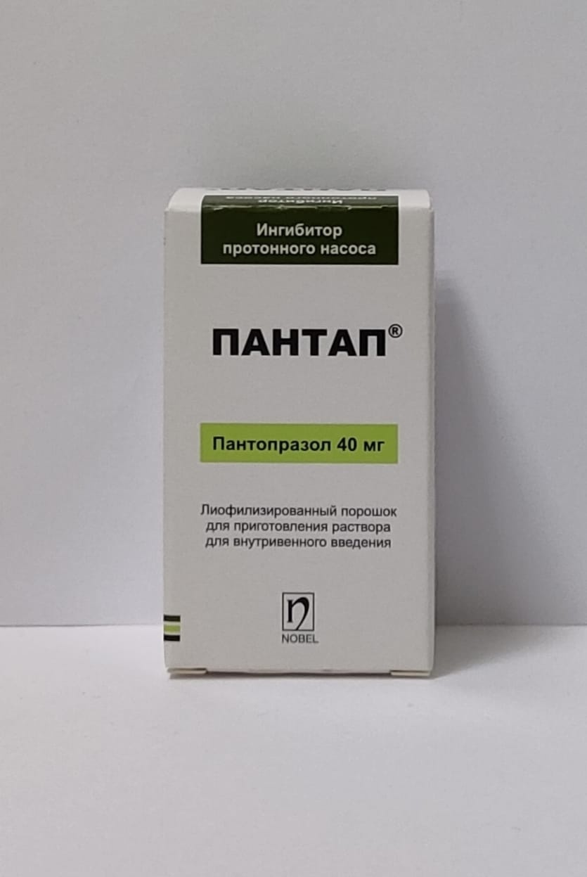 Пантап порошок 40 мг 1 шт