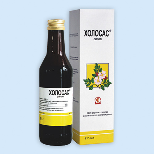 Холосас сироп 400 г 215 мл