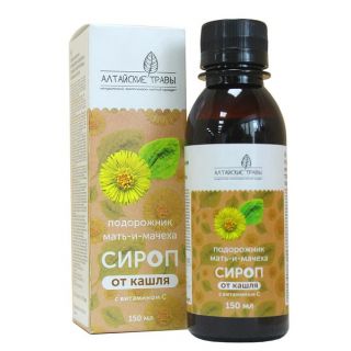 Алтайские травы Подорожник и мать-и-мачеха сироп 150