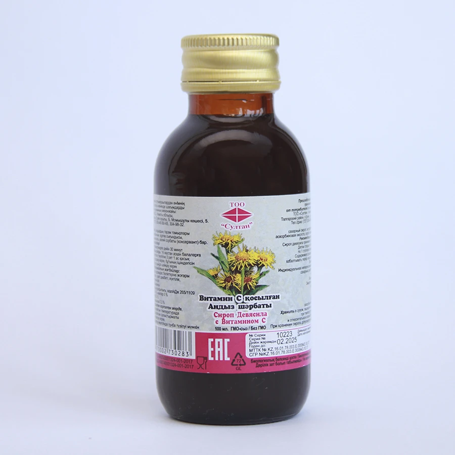 Девясил с витамином С сироп 100 мл